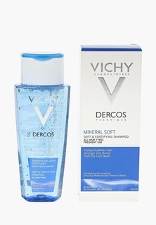 Шампунь Vichy Мягкий укрепляющий Dercos нежные минералы 200 мл