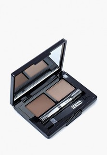 Тени для бровей Pupa EYEBROW SET, 02 коричневый