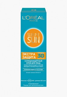 Крем солнцезащитный LOreal Paris LOreal Sublime Sun "Экстра защита", SPF 30, 75 мл