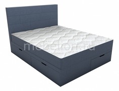 Кровать двуспальная с матрасом Домино 2000x1600 Belabedding