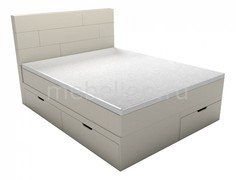 Кровать двуспальная с матрасом и топпером Домино 2000x1800 Belabedding