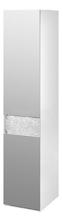Шкаф для белья Амели СМ-193.07.002 R белый глянец Мебель Трия