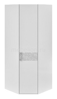 Шкаф платяной угловой Амели СМ-193.07.006 R белый глянец Мебель Трия