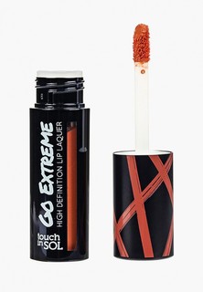 Лак для губ Touch in Sol Go Extreme High Definition, №6 Earl Grey, 4.5 г