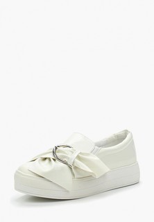 Слипоны LOST INK NATASHA BUCKLE BOW SLIP ON PLIMSOLL