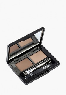 Тени для бровей Pupa EYEBROW SET, 01 светлый