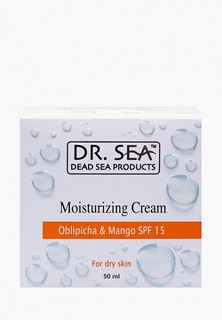 Крем для лица Dr. Sea Увлажняющий с маслом облепихи и экстрактом манго SPF15, 50 мл