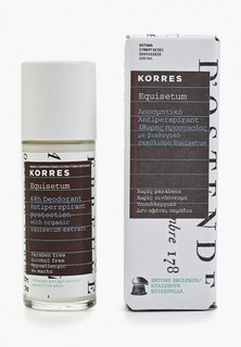 Дезодорант Korres с экстрактом хвоща интенсивная защита для чувствительной кожи 48 часов