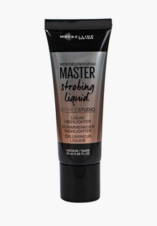 Хайлайтер Maybelline New York Жидкий кремовый Master Strobing для сияния кожи, Оттенок 200, 25 мл