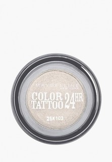 Тени для век Maybelline New York "Color Tattoo 24 часа" оттенок 45 Бесконечно белый 4 мл