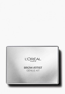 Тени для бровей LOreal Paris LOreal Профессиональный набор для дизайна бровей "Brow Artist", оттенок 01, светло-коричневый, 52 г