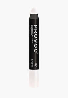 Тени для век Provoc Eyeshadow Pencil 02 водостойкие (жемчужный, шиммер)