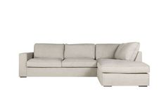 Угловой диван abbe (sits) серый 293x85x200 см.