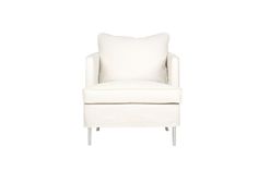 Кресло julia (sits) белый 70x81x78 см.