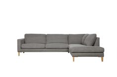 Диван ronja (sits) серый 290x84x221 см.