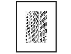 Авторская арт-фотография московские соты #1 (george rouchin photography) черный 60x77 см.