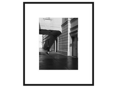Авторская арт-фотография ушла из школы (george rouchin photography) черный 40x48 см.