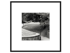 Авторская арт-фотография лондонский инь-ян (george rouchin photography) черный 40x40 см.
