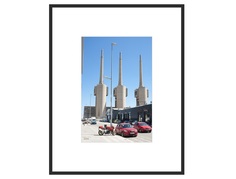 Авторская арт-фотография 3 богатыря (george rouchin photography) мультиколор 60x77 см.