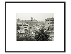 Авторская арт-фотография летняя генуя (george rouchin photography) черный 67x56 см.