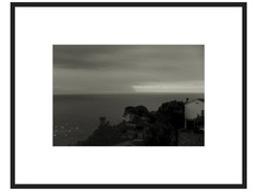 Авторская арт-фотография сонный рассвет (george rouchin photography) черный 74x57 см.