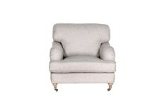 Кресло howard (sits) серый 94x84x102 см.