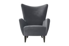 Кресло elsa (sits) серый 83x103x91 см.