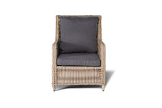 Кресло соломенное гляссе (outdoor) бежевый 90.0x98.0x73.0 см. 4 Si S