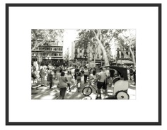 Авторская арт-фотография la rambla #1 (george rouchin photography) черный 75x58 см.