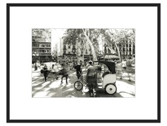 Авторская арт-фотография la rambla #2 (george rouchin photography) черный 75x58 см.