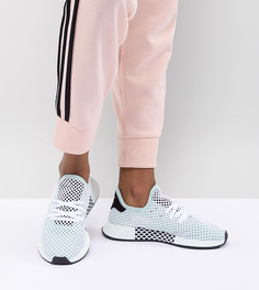 Зеленые кроссовки adidas Originals Deerupt Runner - Черный