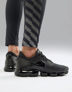 Черные сетчатые кроссовки Nike Running Vapormax AH9046-002 - Черный