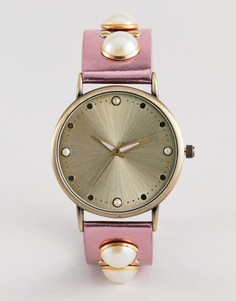 Часы ASOS DESIGN Metallic - Розовый