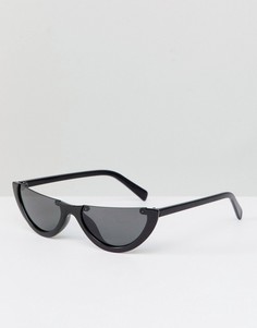Солнцезащитные очки в стиле ретро Vero Moda - Черный