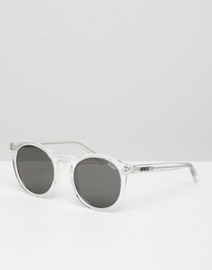 Круглые солнцезащитные очки Quay Australia high tea - Белый