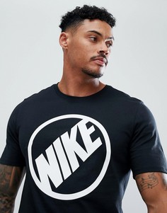 Черная футболка с логотипом Nike 911911-010 - Черный