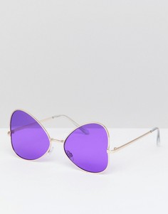 Солнцезащитные очки-авиаторы 7X - Фиолетовый