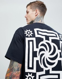 Футболка с принтом на спине HNR LDN - Белый Honour