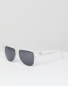 Белые солнцезащитные очки‑авиаторы Jeepers Peepers - Белый
