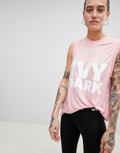 Розовая майка Ivy Park - Розовый