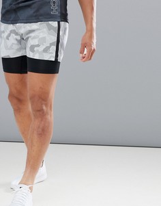 Шорты с базовым слоем Jack & Jones - Белый