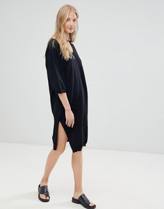 Платье-свитер с добавлением шерсти d.Ra - Черный