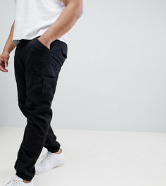 Черные брюки карго Replika Plus - Черный