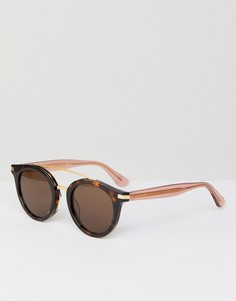 Розовые круглые солнцезащитные очки Tommy Hilfiger TH1517/S - Розовый