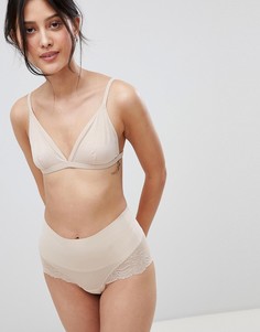 Трусы с кружевными вставками Spanx Undie-tectable - Бежевый