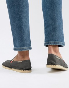 Черные эспадрильи Havaianas Classic - Черный