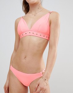 Персиковые плавки бикини Hunkemoller - Розовый