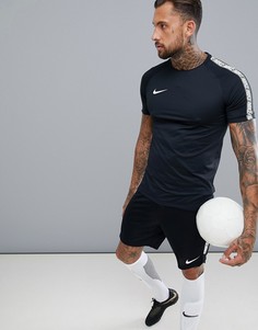 Черная футболка Nike Football Training Squad 859850-010 - Черный