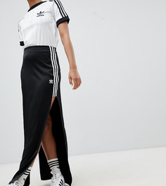 Юбка макси с разрезом Adidas Originals Fashion League - Черный