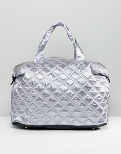 Серая фактурная сумка Yoki Fashion - Серый